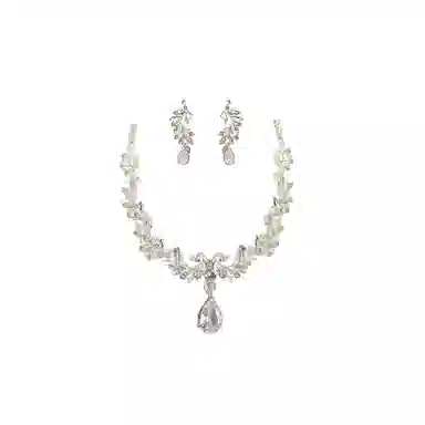 饰伴 清风如玉 闪耀 国潮轻奢小众设计日常百搭 温柔浪漫 精致雅致高级质感小众设计轻奢百搭气质 合金 项链 男女同款情侣款