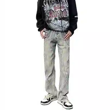 RAMPAGE Straight Leg Jeans Blue