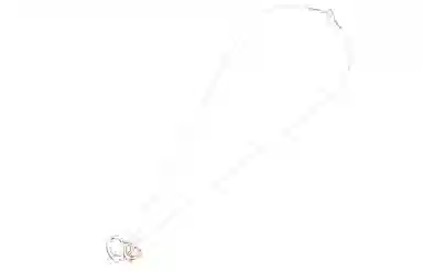 Tiffany & Co. Elsa Peretti Open Heart Necklace Silver