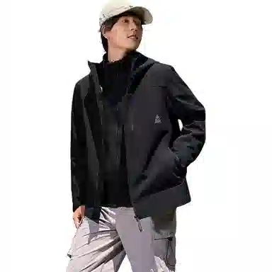 361° Three-in-One Jacket Coffee Brown