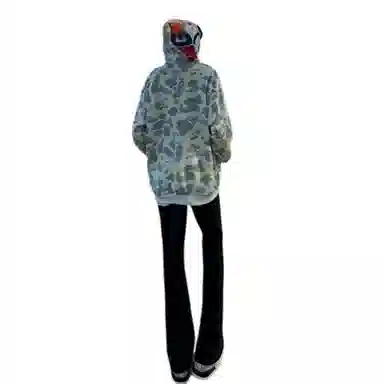 布客行 微喇弯刀美式高街风纯色做旧水洗显高显瘦潮流窄版裤牛仔裤 男女同款