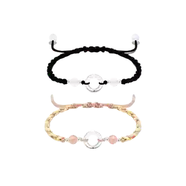 【S999足银平安扣】 色菲尔 新中式祥云转运珠 小众设计国潮顺遂幸运日常通勤出行约会百搭可调节手饰#好运玄学 编绳 手绳 男女同款情侣款