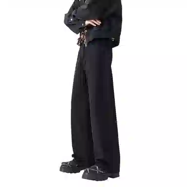 帝狼牛 复古宽松垂感百搭基础款休闲牛仔裤 男女同款