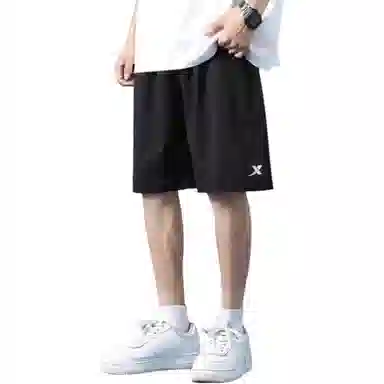 特步 冰丝速干透气休闲短裤 男款