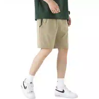 羽浅 夏季薄款速干运动五分裤潮流宽松百搭直筒休闲短裤 男款