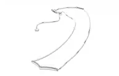 Pandora Wish Sparkle Smile Pendant Necklace