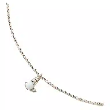 Vivienne Westwood Lyall Saturn Pendant Necklace Silver