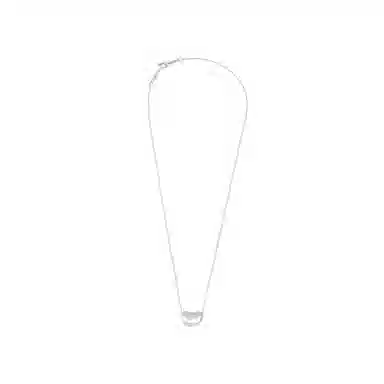 TIFFANY & CO. Elsa Peretti Large Bean Necklace 925 Silver