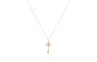 TIFFANY CO. Keys Fleur de Lis 18K