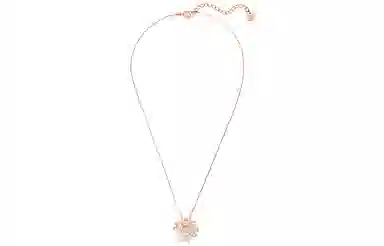 Swarovski Eternal Flower Necklace Pink