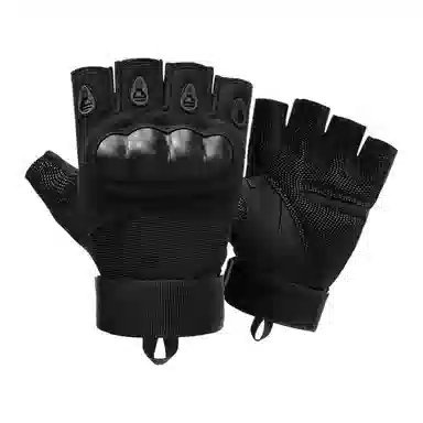 梦特娇 户外登山训练 聚酯纤维 半指手套 男女同款情侣款