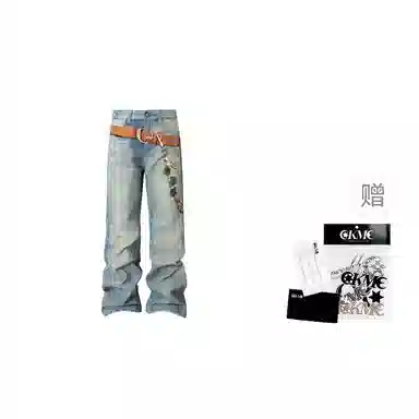 OKME 3D Moonboy Vintage Jeans