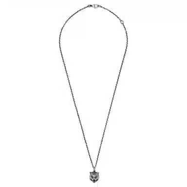 Gucci Tiger Head Pendant Necklace