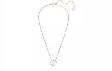 Swarovski North Compass Necklace Rose Gold