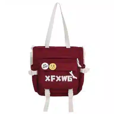 行途 时尚百搭字母设计潮流 牛津布 斜挎单肩包 男女同款情侣款 多色