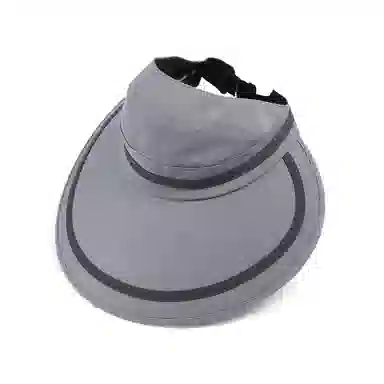 艾佳微 日常通勤韩版时尚百搭户外出游骑车大帽檐遮阳 涤纶 防晒帽 男女同款情侣款