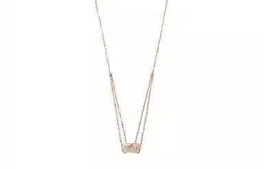 CHANEL Coco Crush Necklace Belge Rose Gold