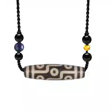 阿梵尼 西藏圣物 九眼天珠#好运 玛瑙 项链 男女同款情侣款