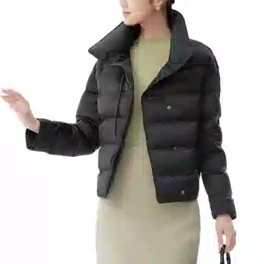 波司登 纯色盘扣立领透气羽绒服 女款