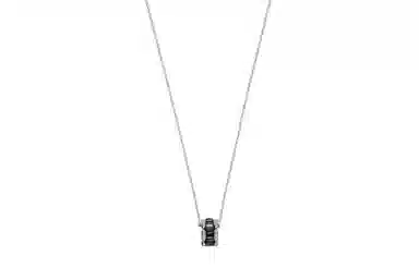 CHANEL TRA 18k White Gold Necklace