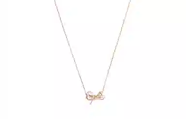 Swarovski Lifelong Bow Necklace