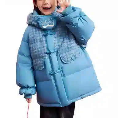 鸭鸭 亲子系列 柔软舒适保暖羽绒服 青少年