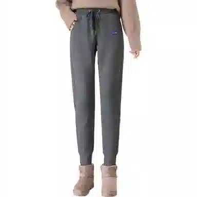 法文箱子 高腰修身微弹休闲裤 女款