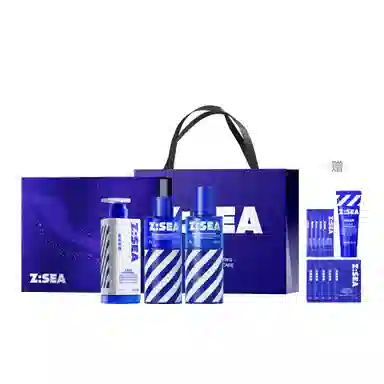 海洋至尊 蓝藻控油 护肤套装 深层清洁修复祛痘保湿