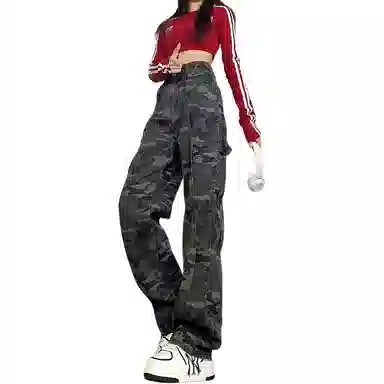 煦加 休闲时尚简约工装裤 男款 迷彩