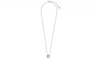 Pandora Halo Necklace Silver
