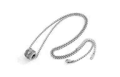 ENFANTIN Pi Xiu Silver Pendant Necklace