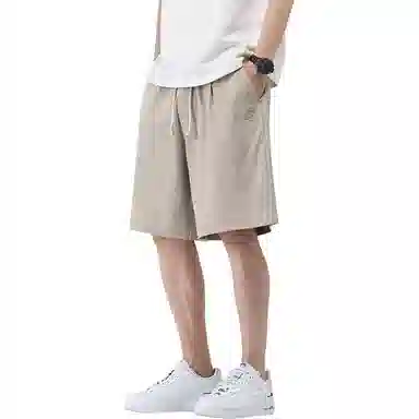 羽浅 潮流时尚百搭显高五分裤夏季薄款弹力中青年休闲短裤 男款