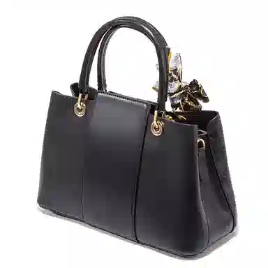 老人头 新中式简约百搭通勤上班中年妈妈托特包 合成革 单肩斜挎手提包 女款 多色