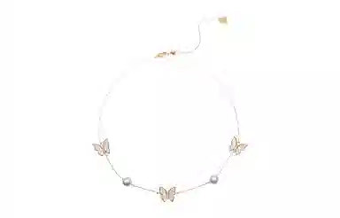 FEO Butterfly Alloy Necklace