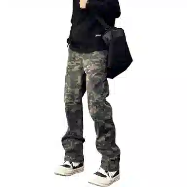 DUATOGE Military Camo Jeans