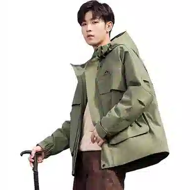 鸭鸭 冰壳系列 户外时尚韩版连帽加厚羽绒服 男女同款