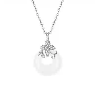 中国珠宝 新中式 转运 如意 四叶草 上岸平安扣 国风 玉髓 项链 女款