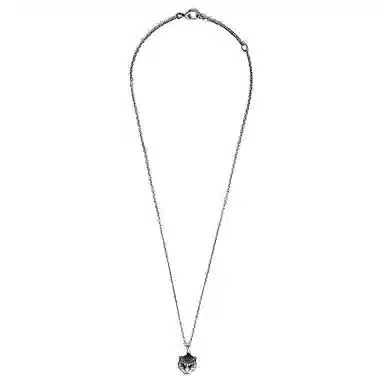 Gucci Tiger Head Pendant Necklace