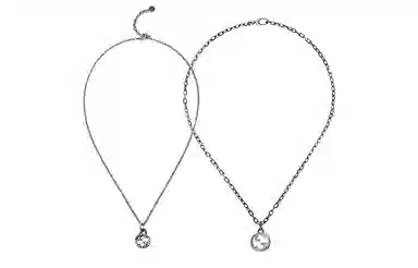 GUCCI 925 Silver Necklace