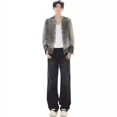 PANDA ADEVIL Straight Loose Jeans