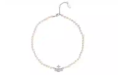 Vivienne Westwood Olymplia Pearl Necklace