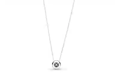 Pandora Halo Necklace Silver