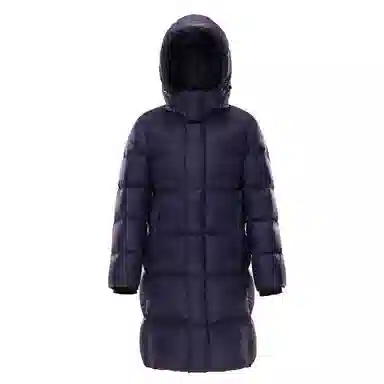 羽物 超厚极寒白鹅绒中长款羽绒服 女款