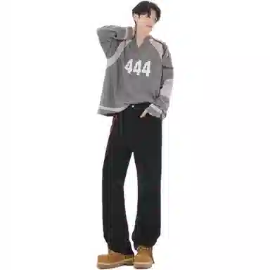 PANDA ADEVIL Straight Loose Jeans