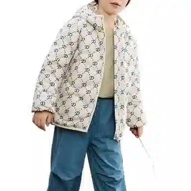 鸭鸭 保暖防风防水舒适轻盈羽绒服 青少年