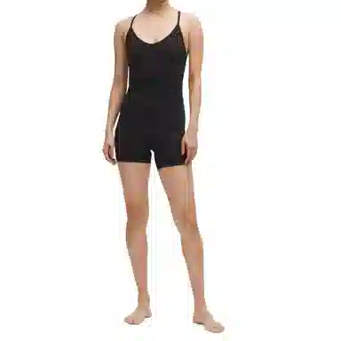 lululemon AlignCross-Back Bodysuit 4"Nulu (black)