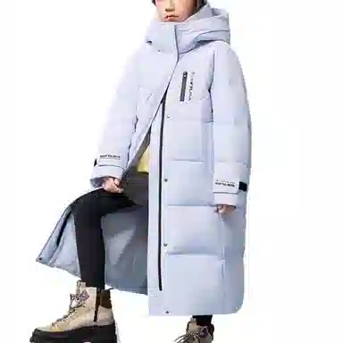 鸭鸭 防风防水保暖轻盈舒适羽绒服 青少年