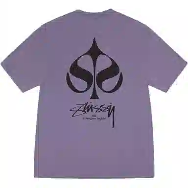 Stussy SS25 SPADE TEE PIGMENT DYED logoT