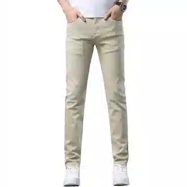 吉肯蒂 夏季潮流高端弹力百搭牛仔裤 男款