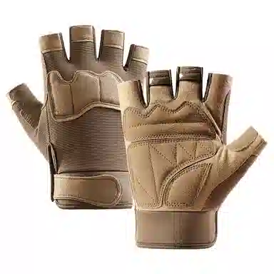 梦特娇 户外运动骑行 聚酯纤维 半指手套 男女同款情侣款